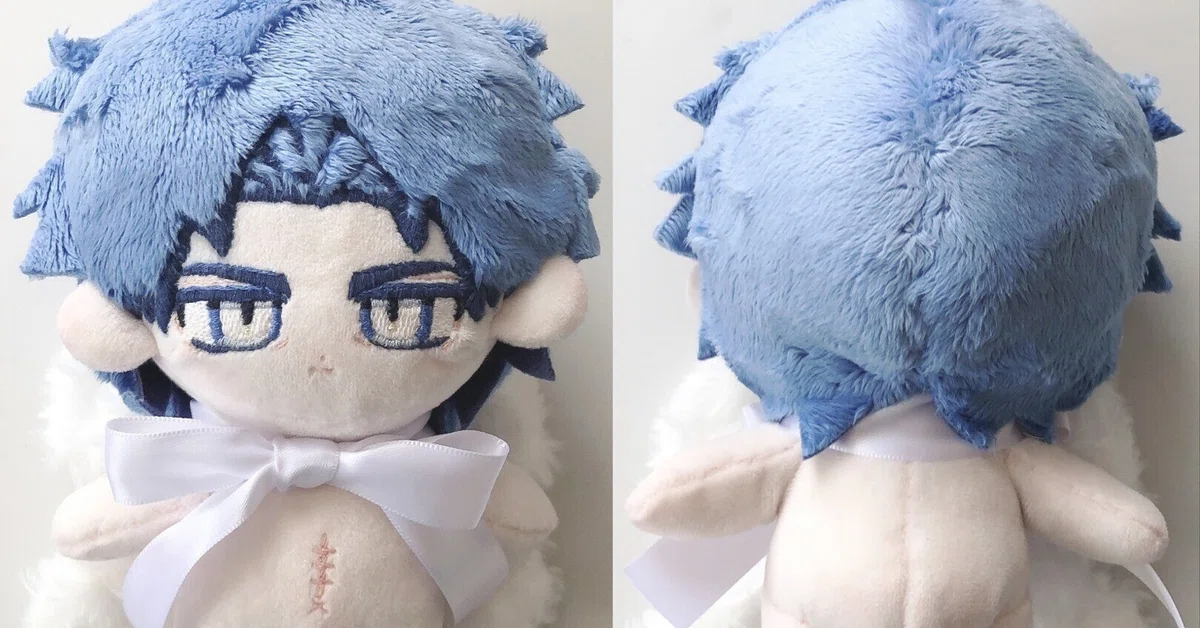 自作ぬいぐるみ・ぽやっとした男の子 自創作ぬいを手作りしたレポ｜なゆ