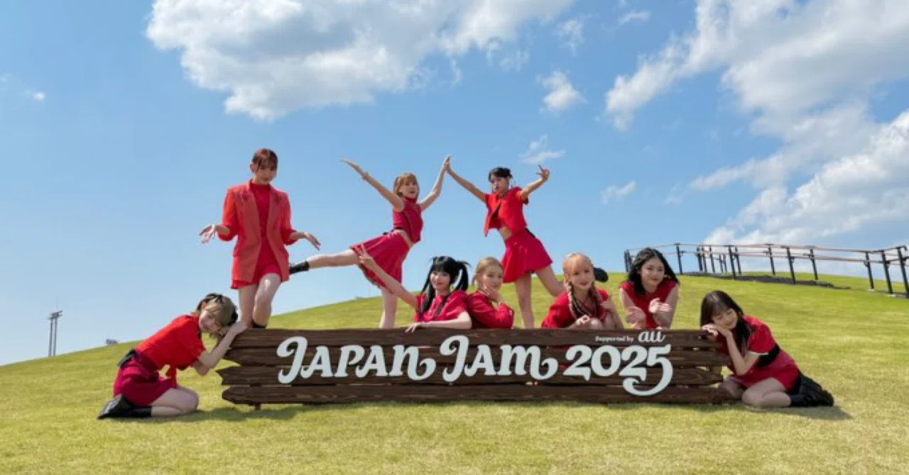 🐱🎶JAPAN JAM レポ☀️🌱‪｜🍑ぽぽりんご🍎‬