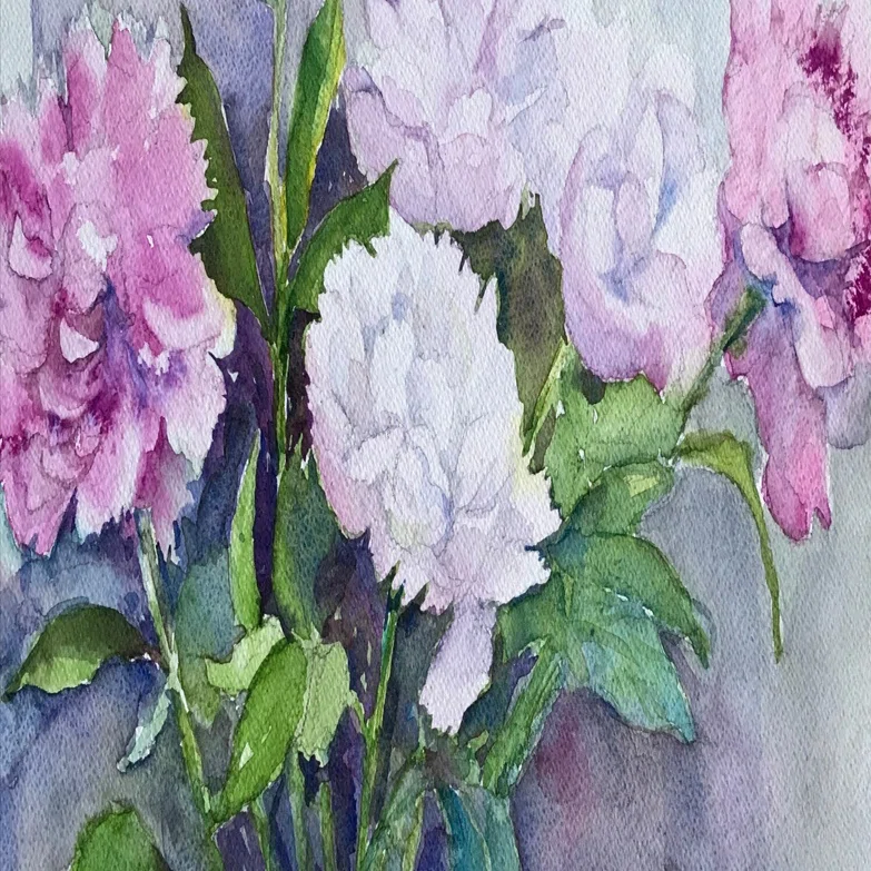 4月の水彩画｜あーこ