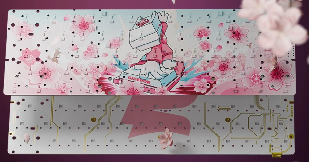 GATERON x Sikakeyb Sakura Collab Limited Edition Set Magnetic
