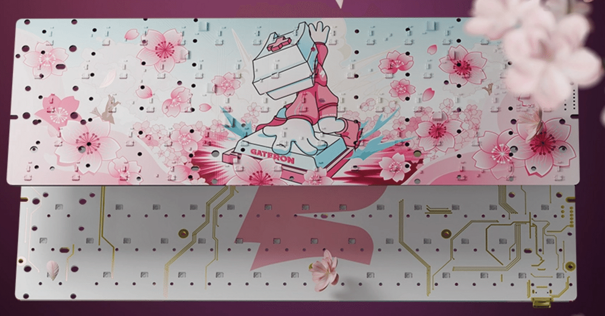 GATERON x Sikakeyb Sakura Collab Limited Edition Set