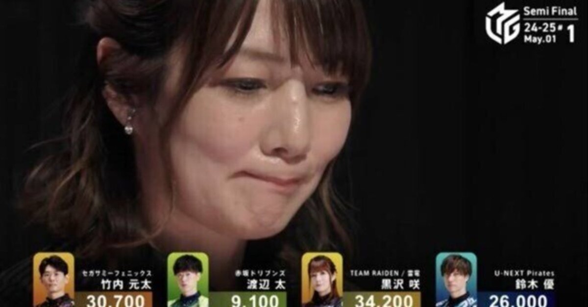 熱論！21人のMリーガー】黒沢咲・チーム雷電〜セレブ打法を陰で