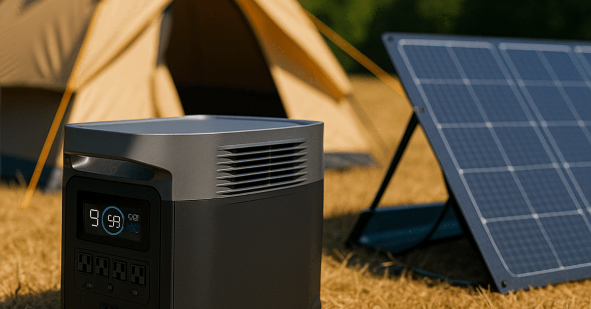 防災にもキャンプにもベストマッチ！充電爆速！エコフローDELTA2