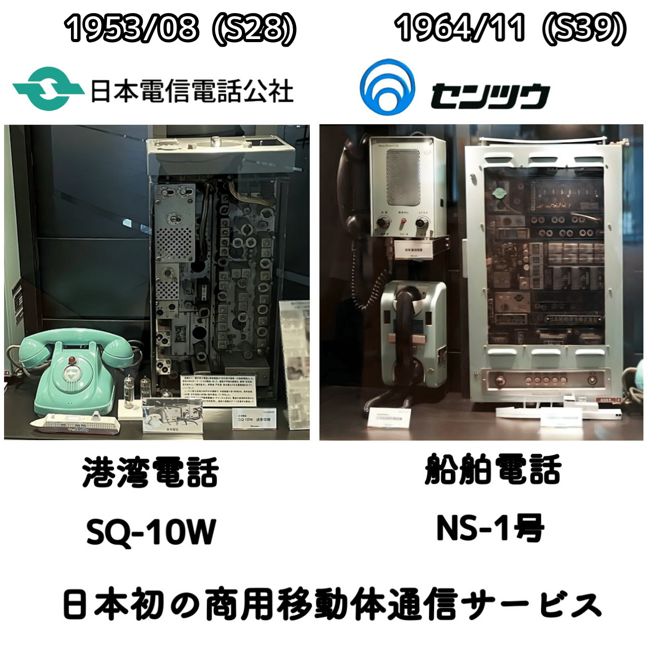 日本初 携帯電話の歴史｜docomo