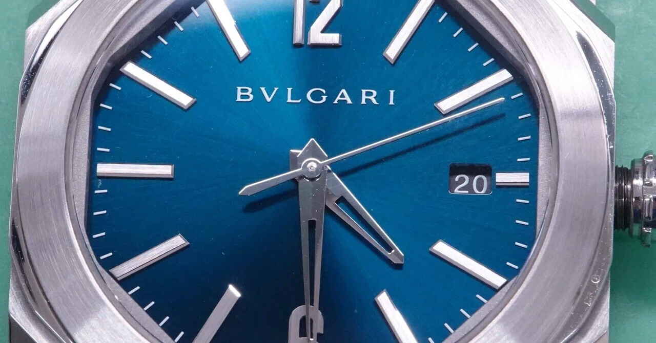 BVLGARI オクト (cal.191)の分解掃除｜飯田橋時計工房フォリオット
