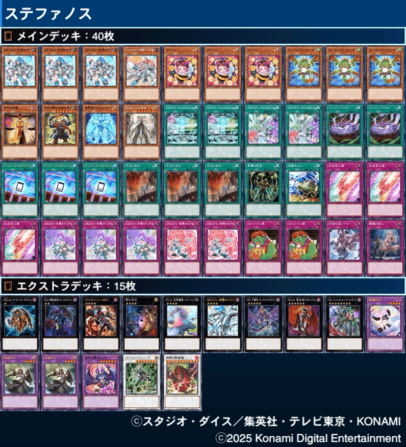遊戯王デッキ紹介『ステファノス』｜らんどる
