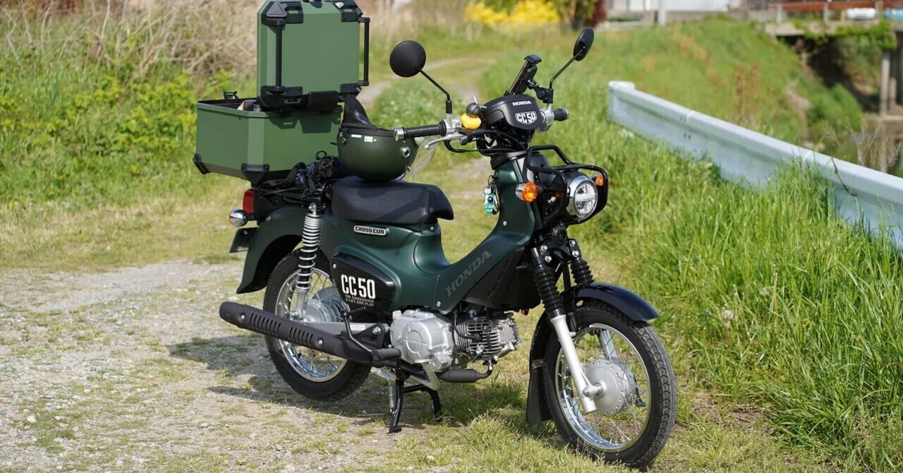 HONDA クロスカブ50 緑 エンジン始動動画 自賠責保険で乗れます 半額配送キャンペーン 限定 現状渡し諸経費￥0- 横浜 P-Yard クロスカブ50（2025年ファイナルモデル）を買いました。｜シガテラ