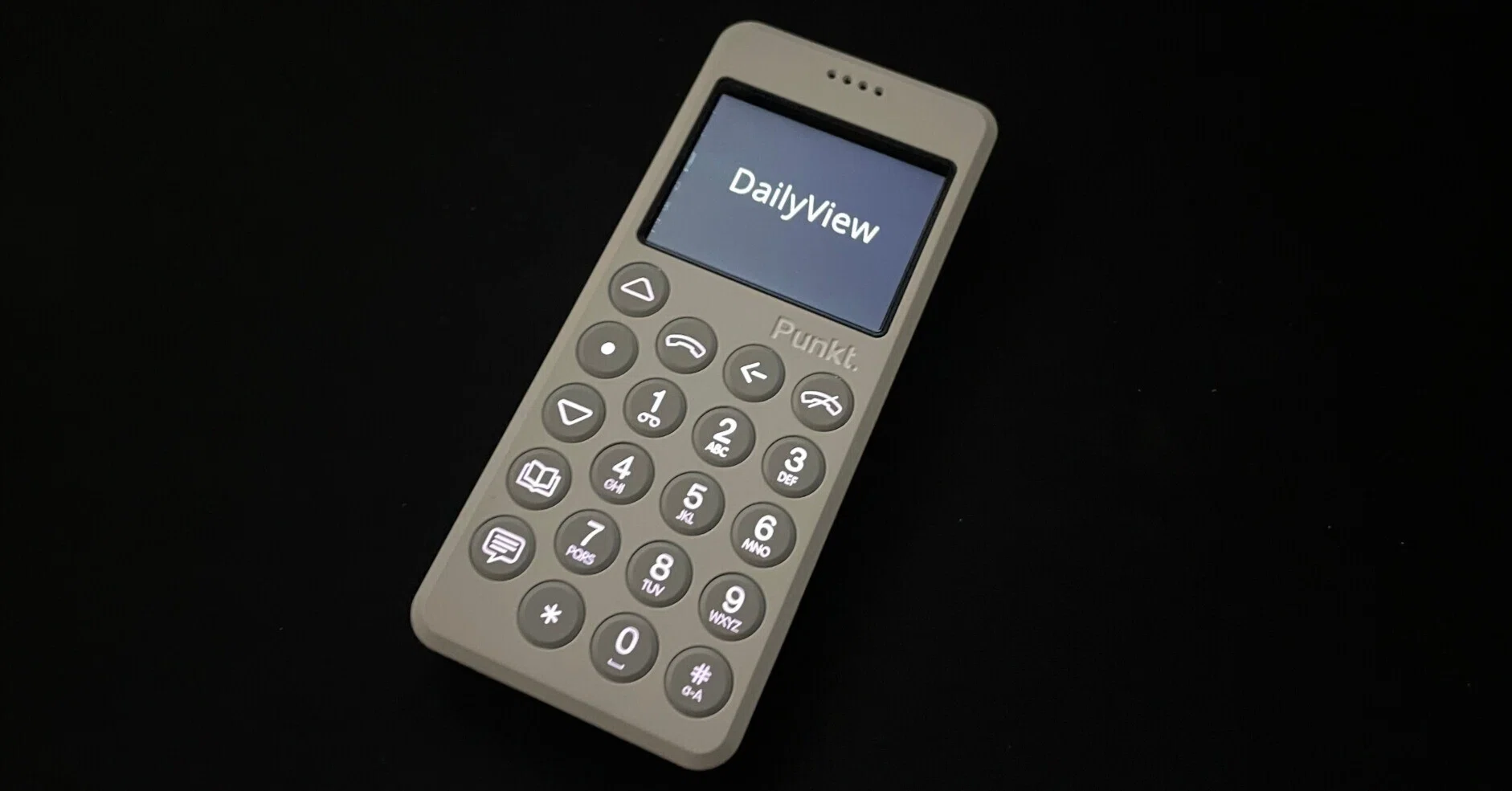 極端に生きる｜スマホを捨てたい、Punkt.MP02の謎アプリ1．DailyView