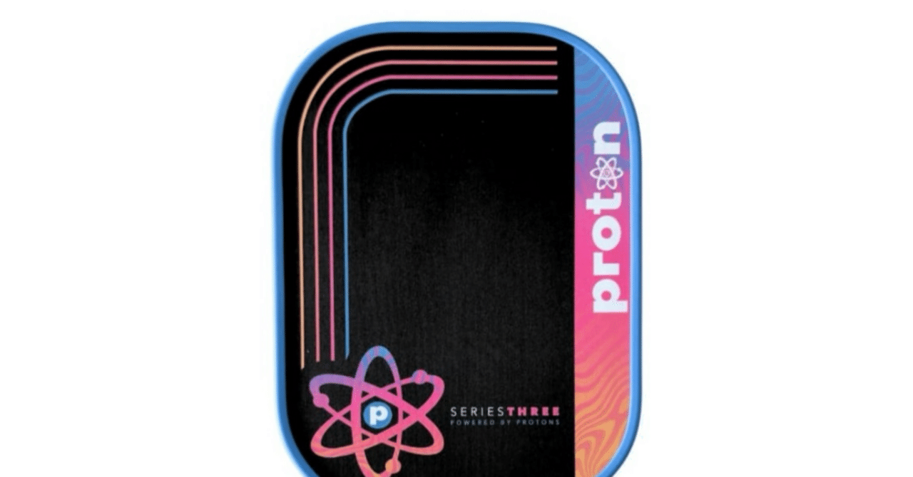 プロトン シリーズ3 ピックルボールパドル プロジェクトフラミンゴ PROTON Series Three- Project Flamingo Blue 15mm ピックル