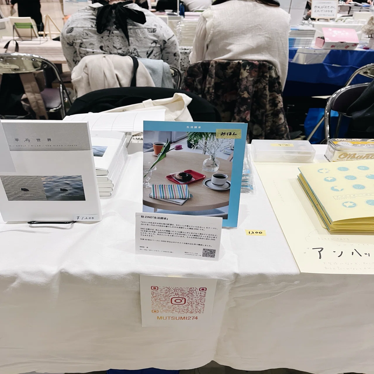 わたしたちの5ヶ月間。ZINE『SIDE STEP』制作日記🐶🪽｜mutsumi okazaki