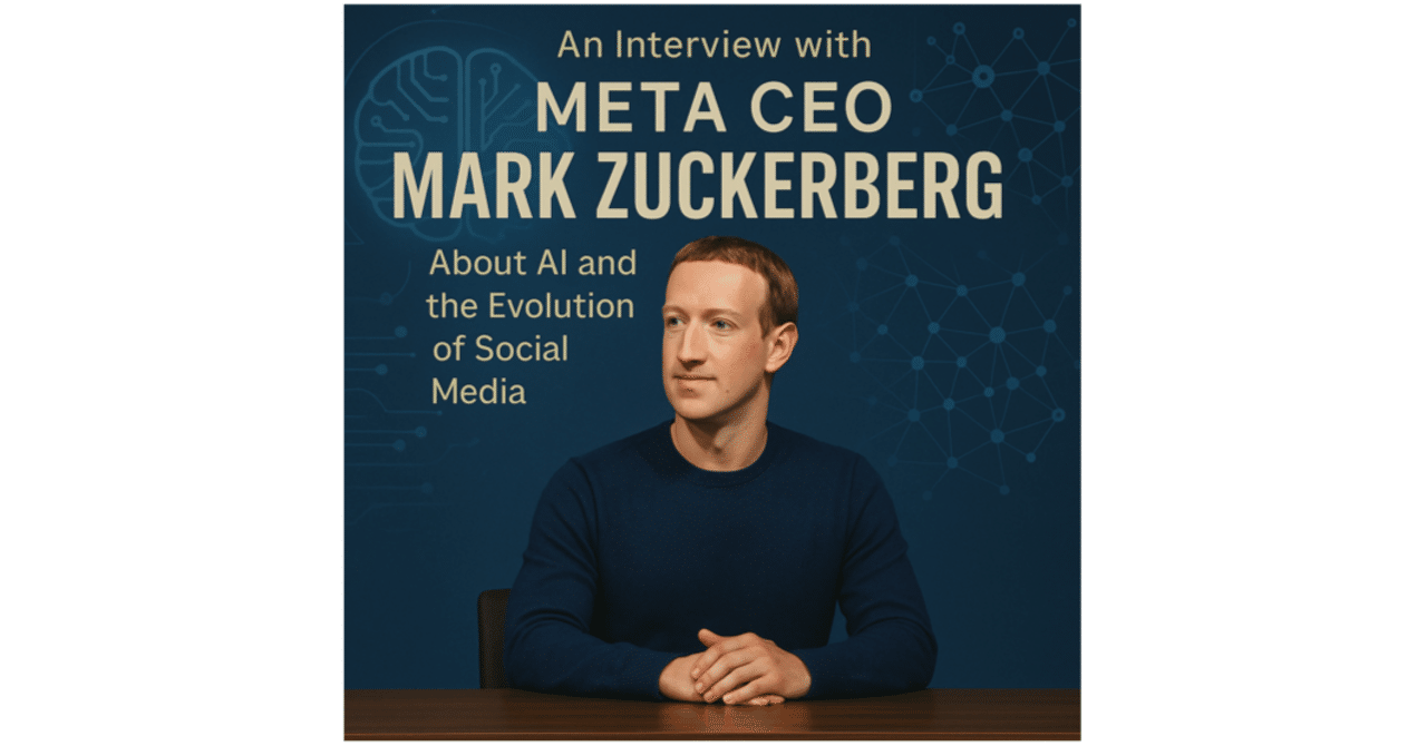 Meta CEO マーク・ザッカーバーグ氏インタビュー：AIとソーシャル