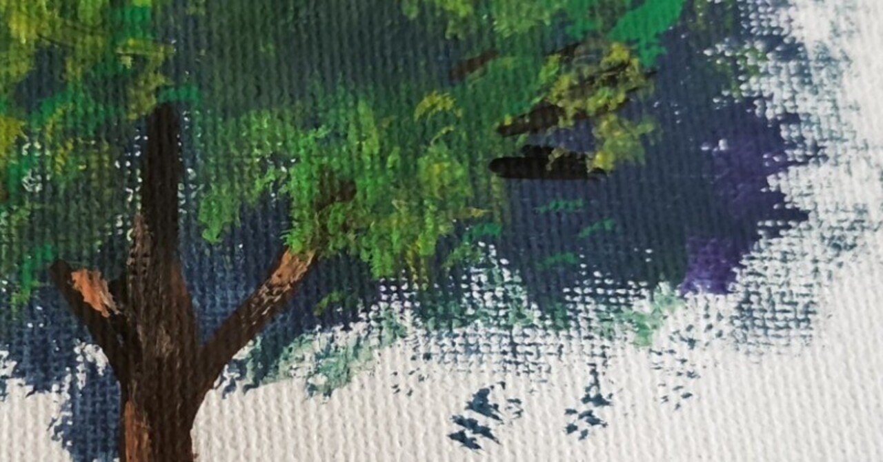 NHKの絵画講座を実践してみました（第三回・木）｜鳥野つむじ