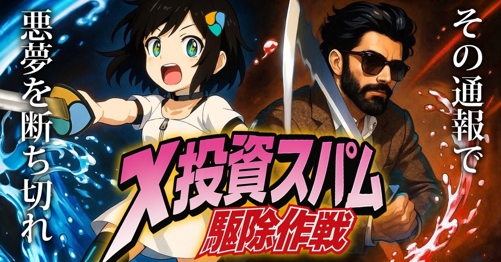 X投資スパム駆除作戦」Xユーザーの一斉通報で一時凍結率100%達成