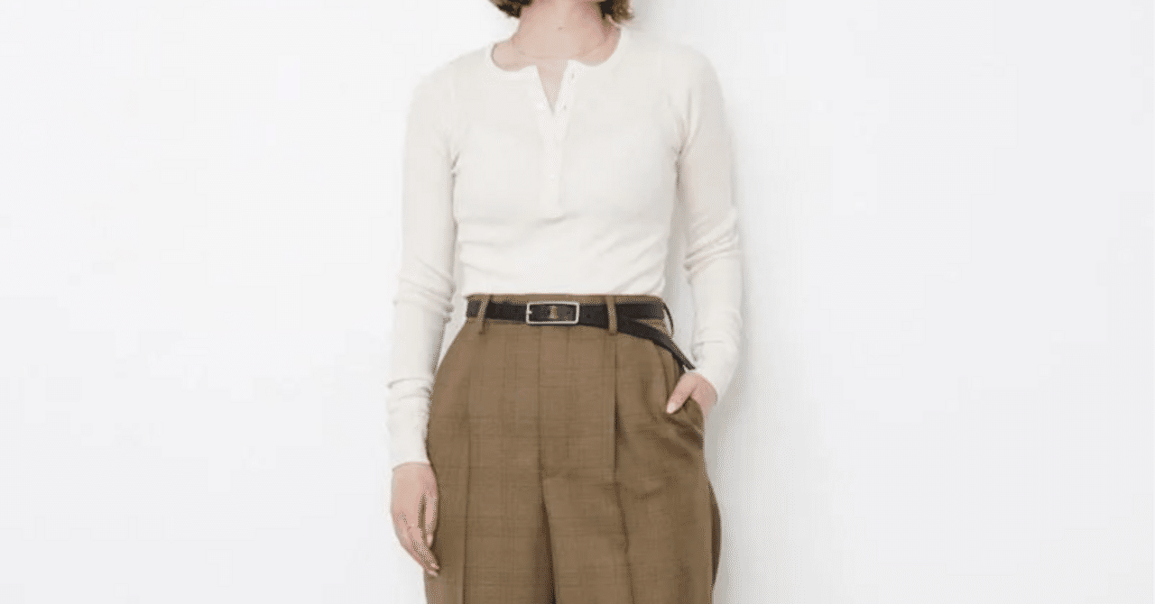 毎日着たくなる【AURALEE】 ORGANIC SOFT RIB HENLY NECK P/O｜THIRTY