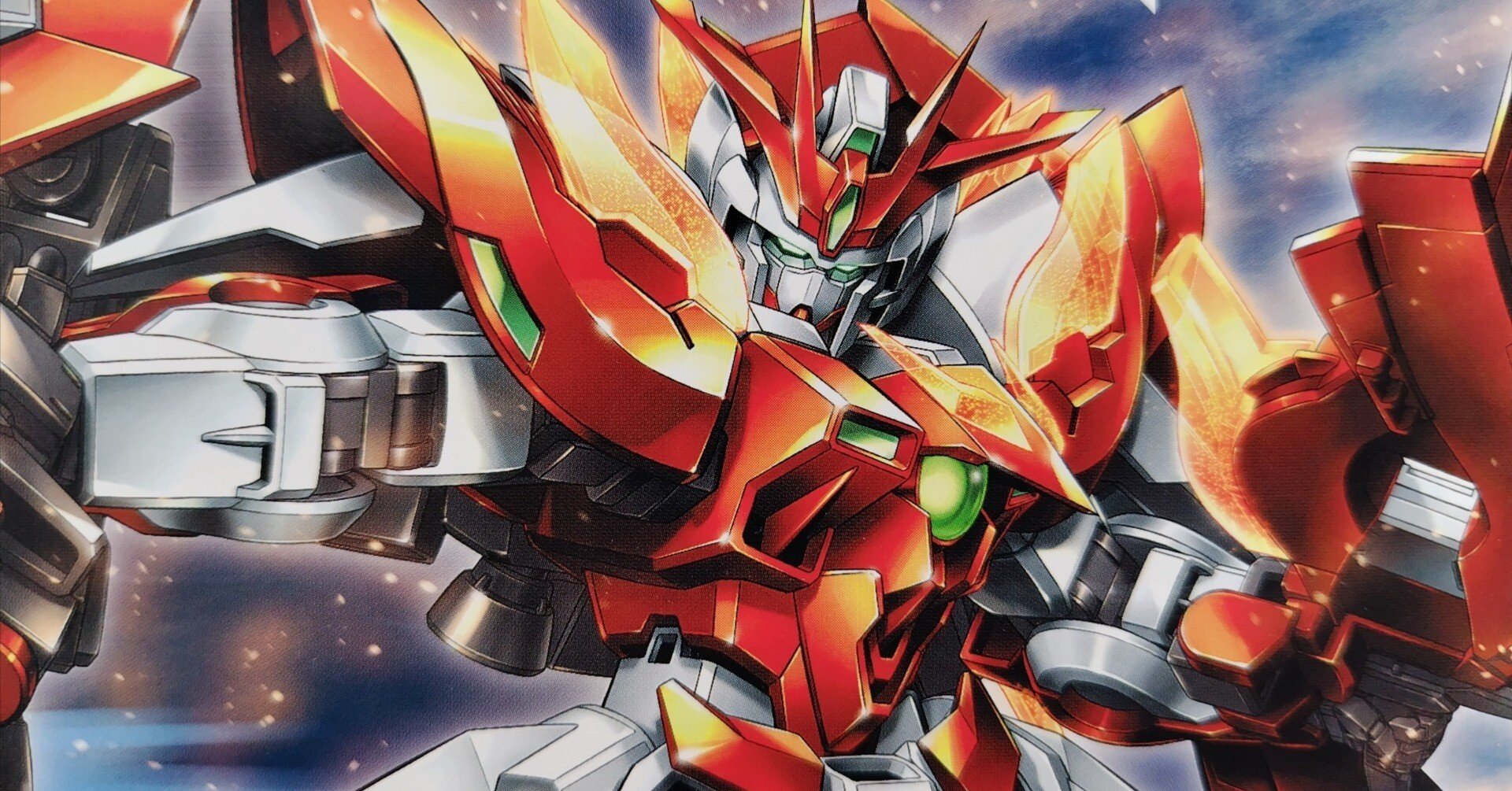 HGBF ウイングガンダムゼロ炎＆ウイングガンダムゼロ炎カスタムキット