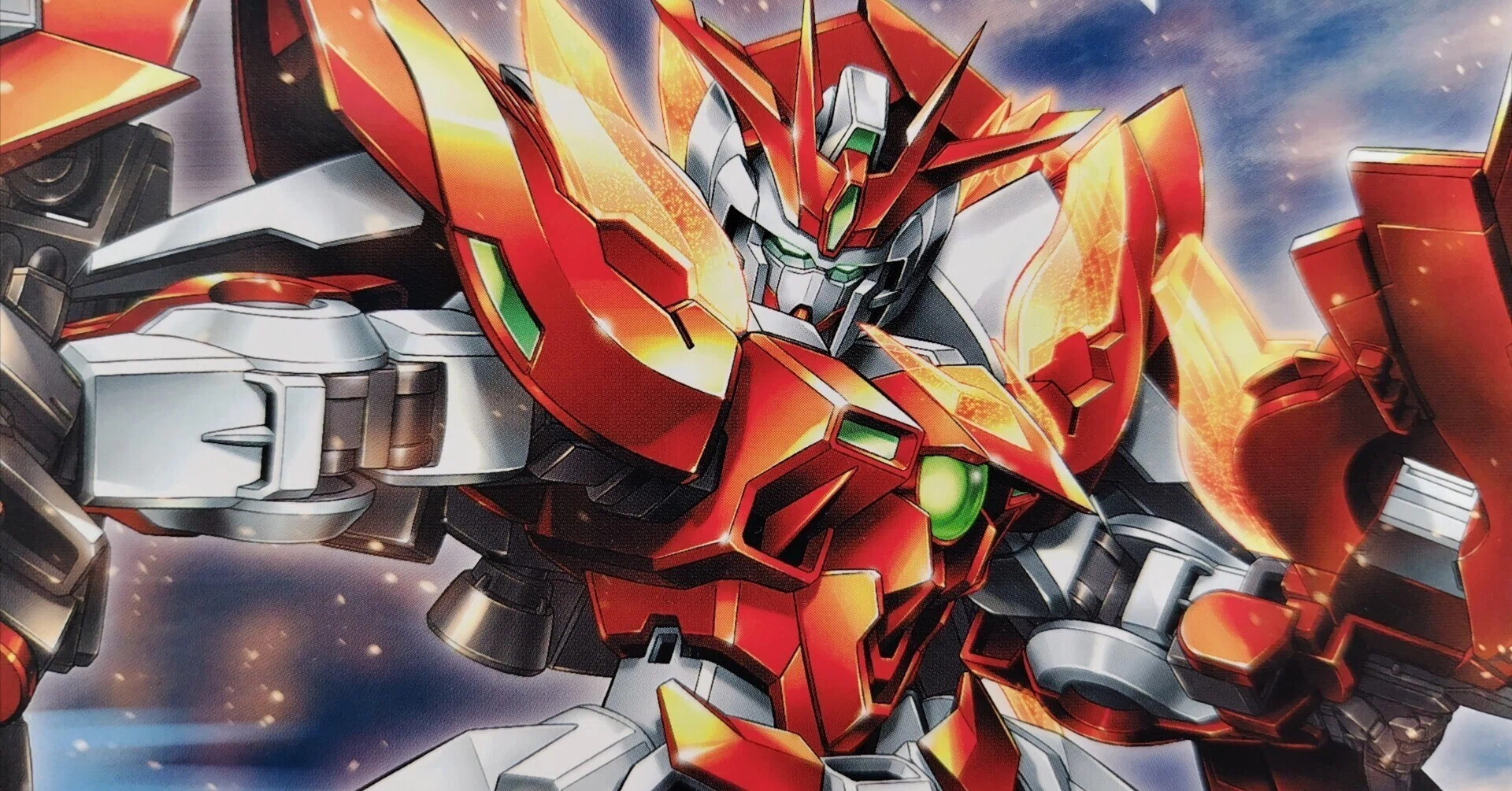 HGBF ウイングガンダムゼロ炎＆ウイングガンダムゼロ炎カスタムキット