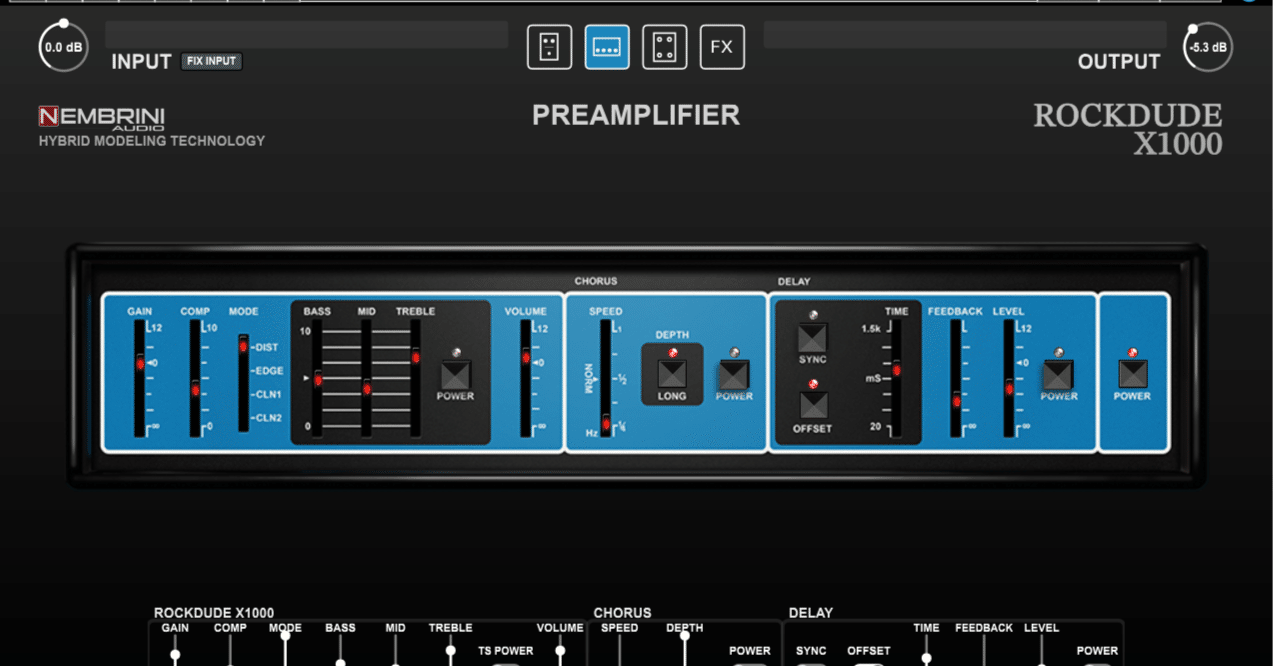 Rockman X100」シミュレートギターアンププラグインレビュー｜Strattakk GT