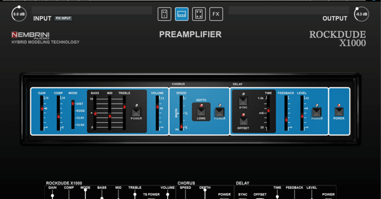 Rockman X100」シミュレートギターアンププラグインレビュー｜Strattakk GT