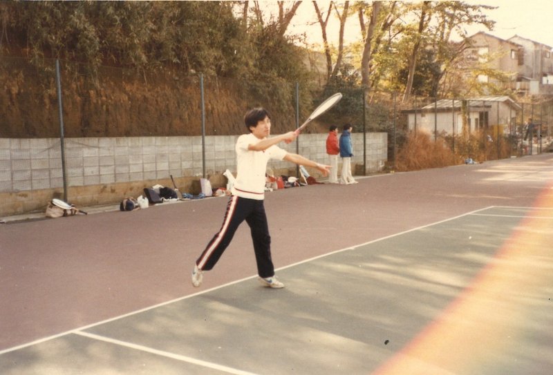 【８】大学五年生、テニスにあけくれる