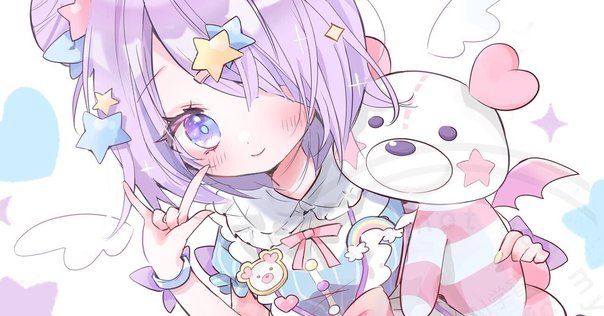 【手描きイラスト 221】ファンアート原画 中色紙　猫「スーパー♡にゃーる」 2170230352.jpg?1708852137