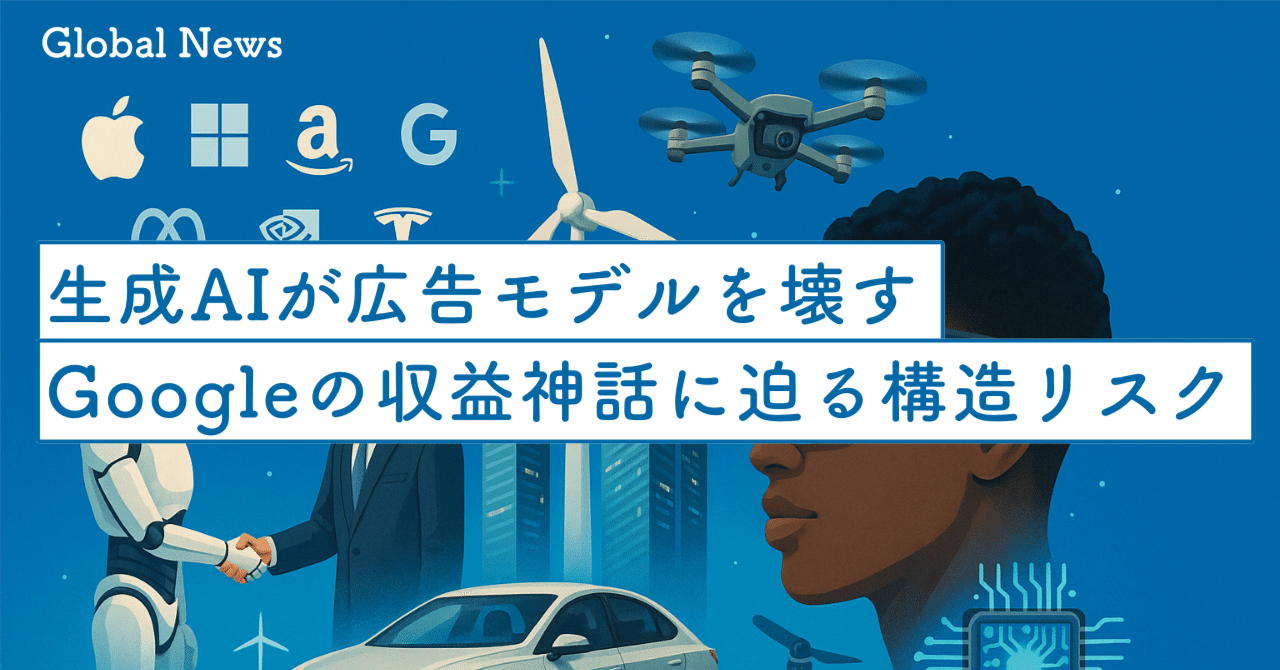 生成AIが広告モデルを壊す──Googleの収益神話に迫る構造リスク｜SecondWave