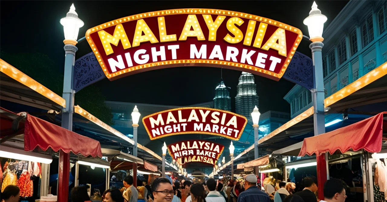 みんなの市場 マレーシア最大級！タマンコノート・ナイトマーケットの歩き方！行きは