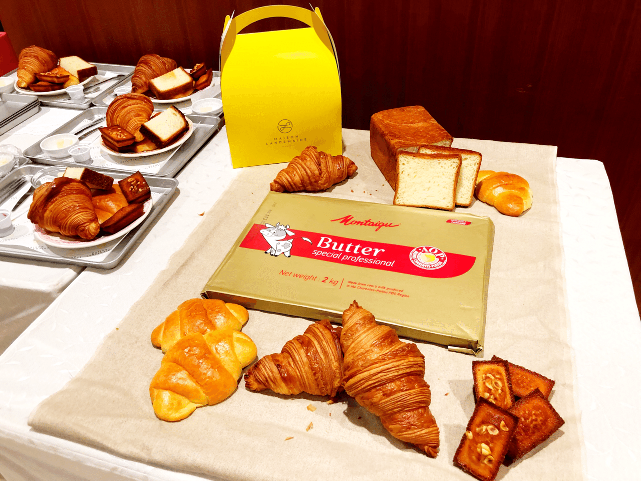 日本初上陸 フランス産a O P認定高級発酵バター モンテギュバター とパンの新メニュー発表会 メゾン ランドゥメンヌ パリ大好きラメゾンドレイル Note