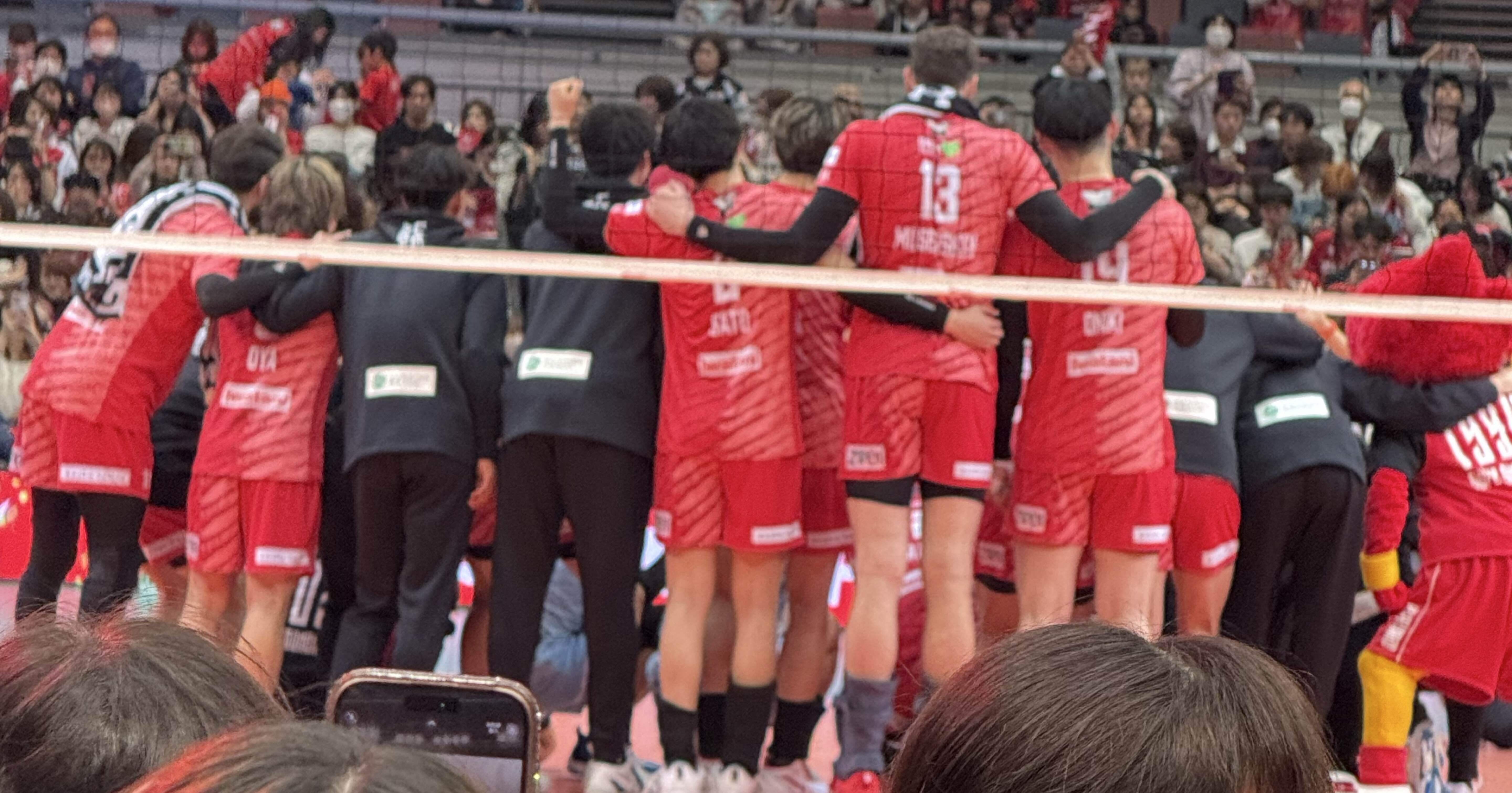 セミファイナル サントリーサンバーズ大阪🆚ウルフドッグス名古屋 第3