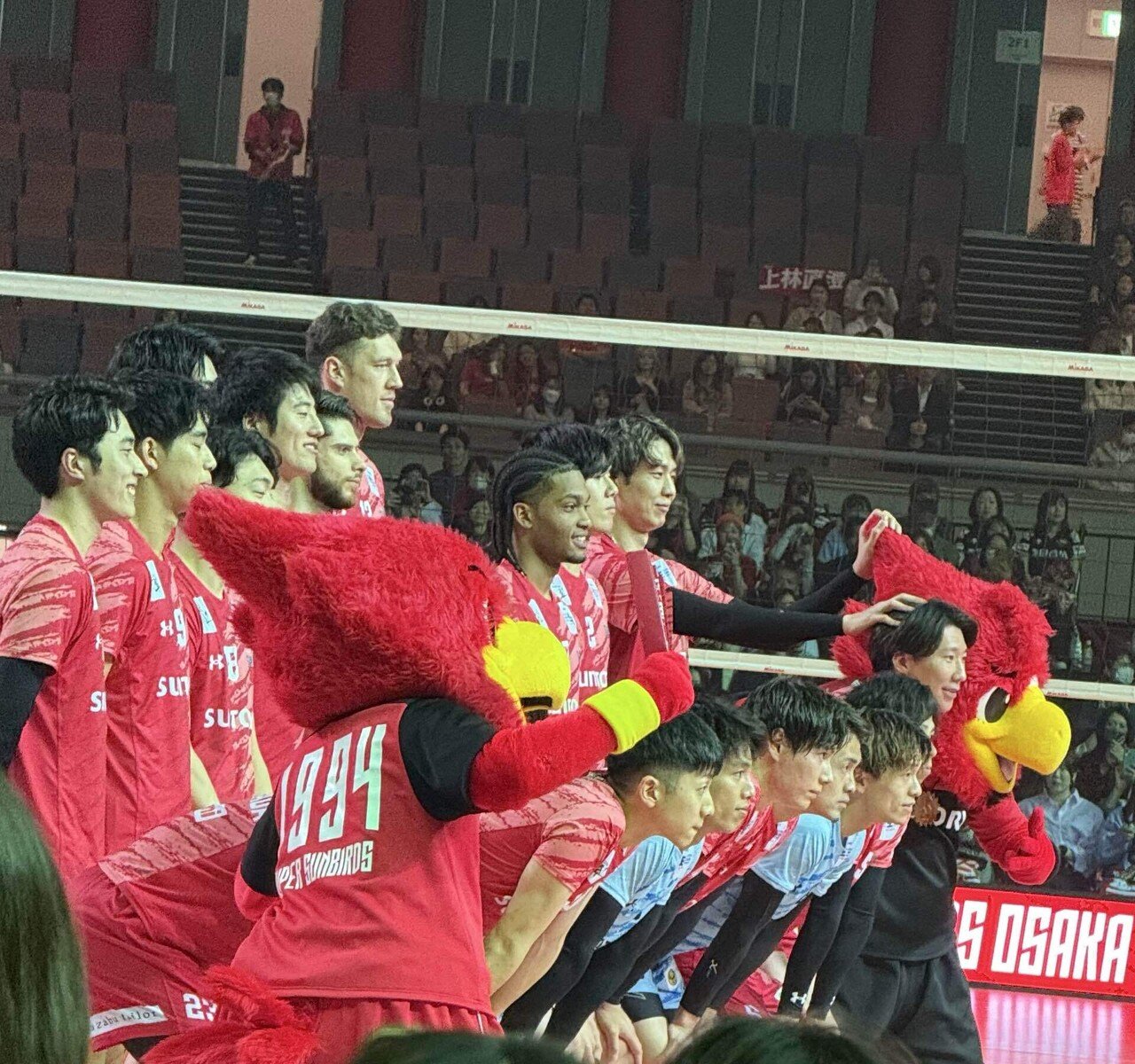 セミファイナル サントリーサンバーズ大阪🆚ウルフドッグス名古屋 第3