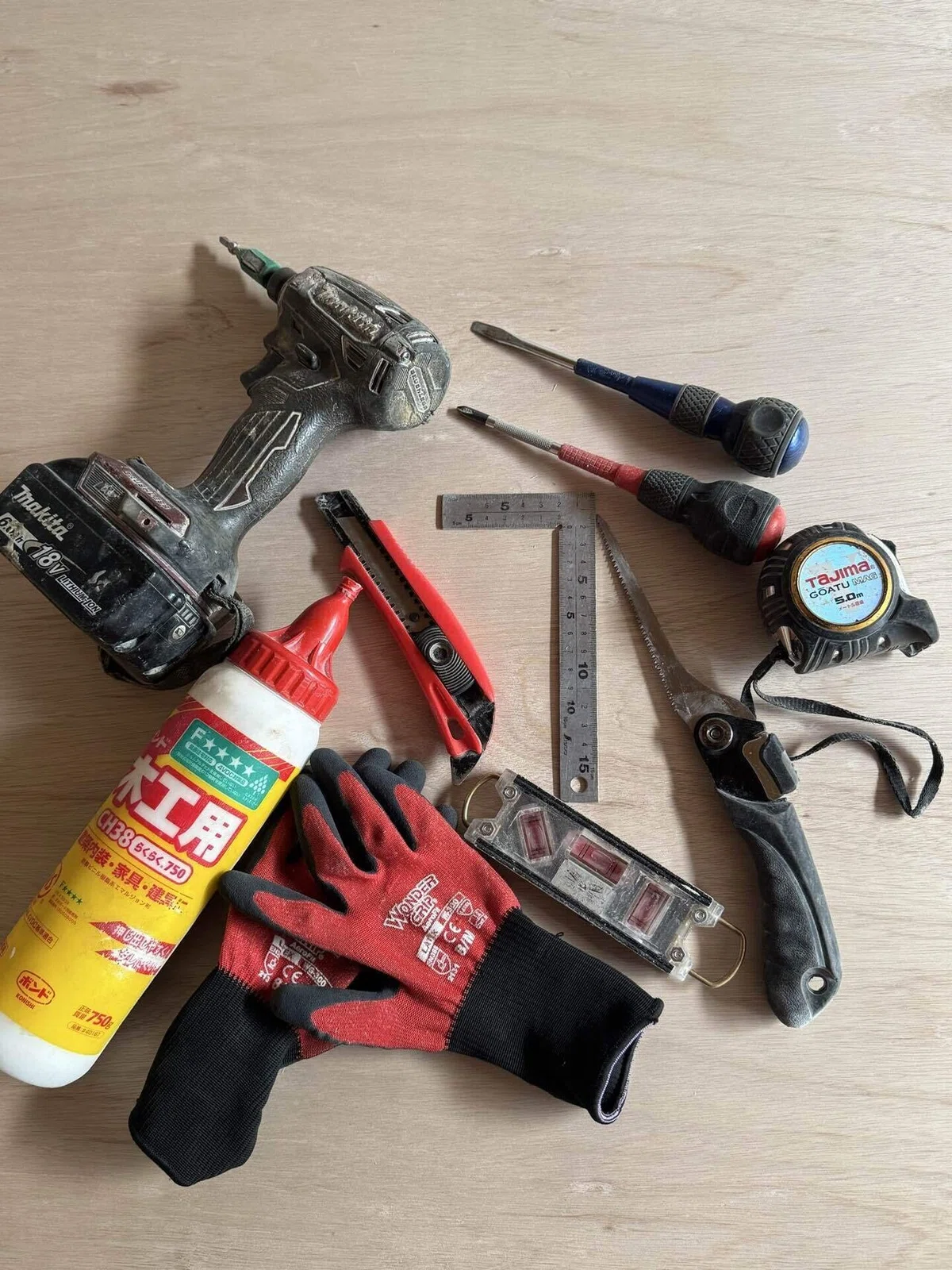 現役大工が厳選!DIY初心者が揃えるべき道具セット例【入門編】|chaos工房