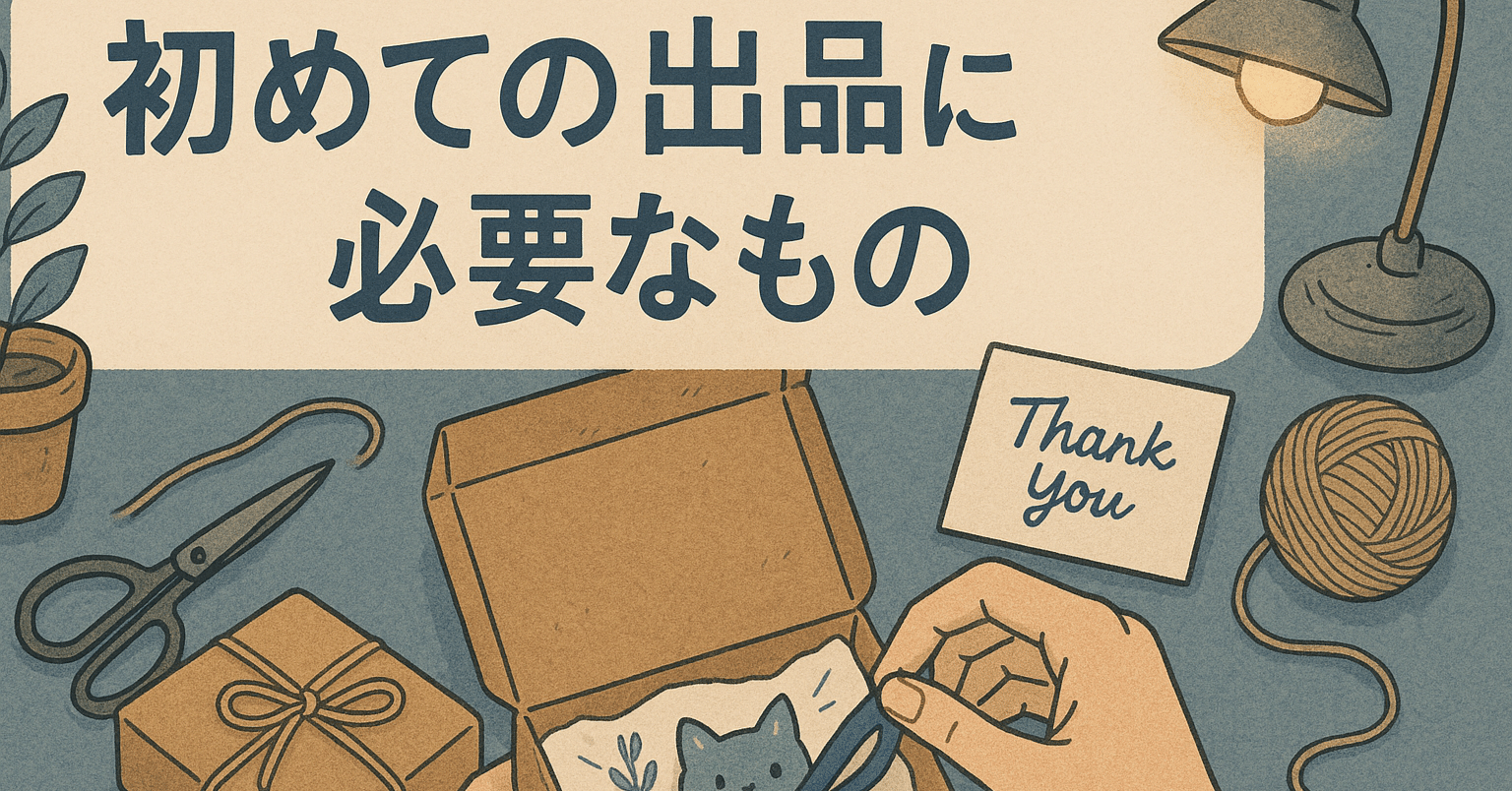 保存版】ハンドメイド作品を初めて出品する時に必要なもの｜ほな