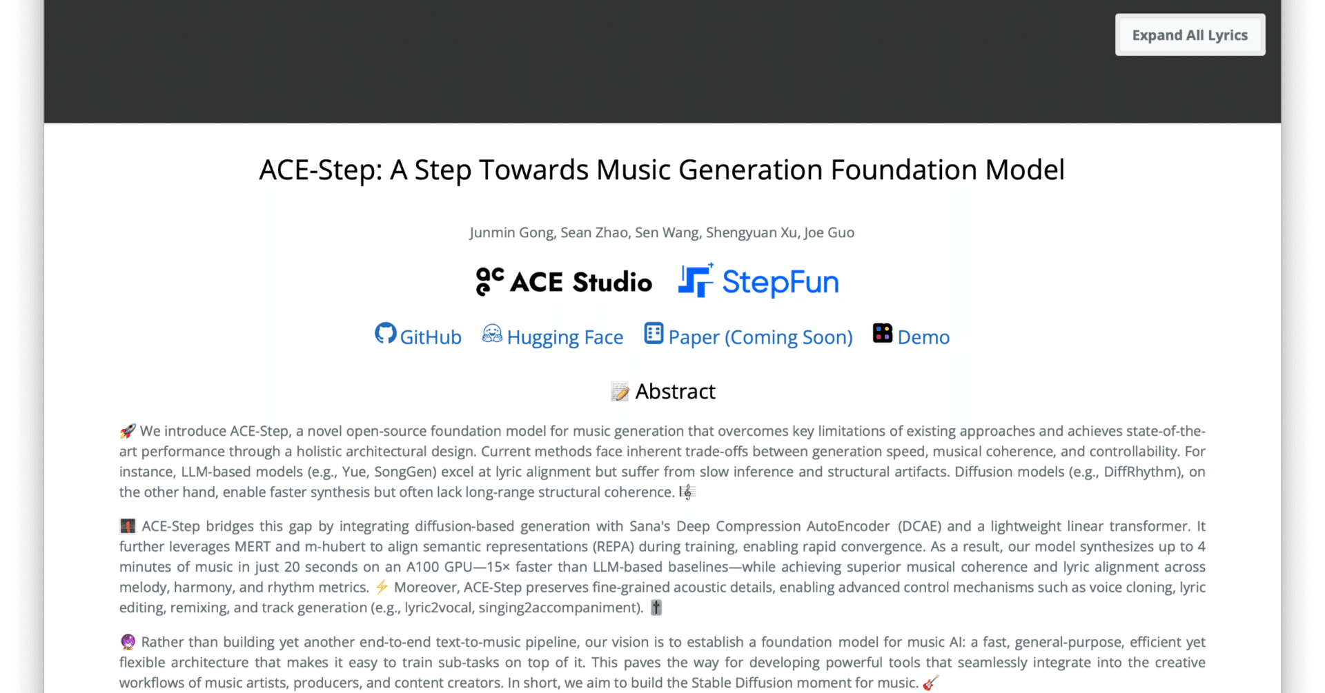 ⭐︎ACEページ⭐︎ 新登場 ACE-Stepを試してみた｜はじめの一歩