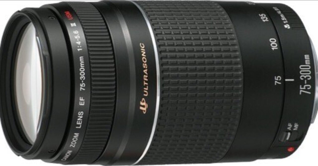 コスパ最強望遠レンズ】Canon EF75-300mm F4-5.6 III レビュー