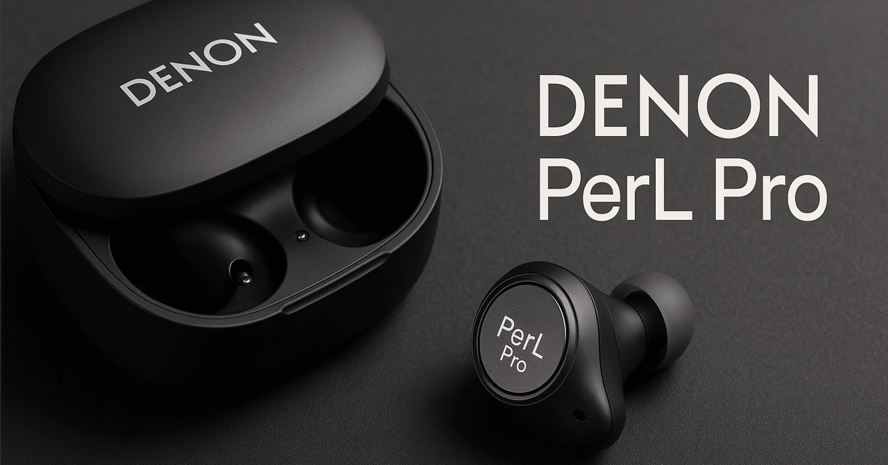 音に包まれる新感覚！DENON PerL Proを試してみた｜ガジェットまとめ