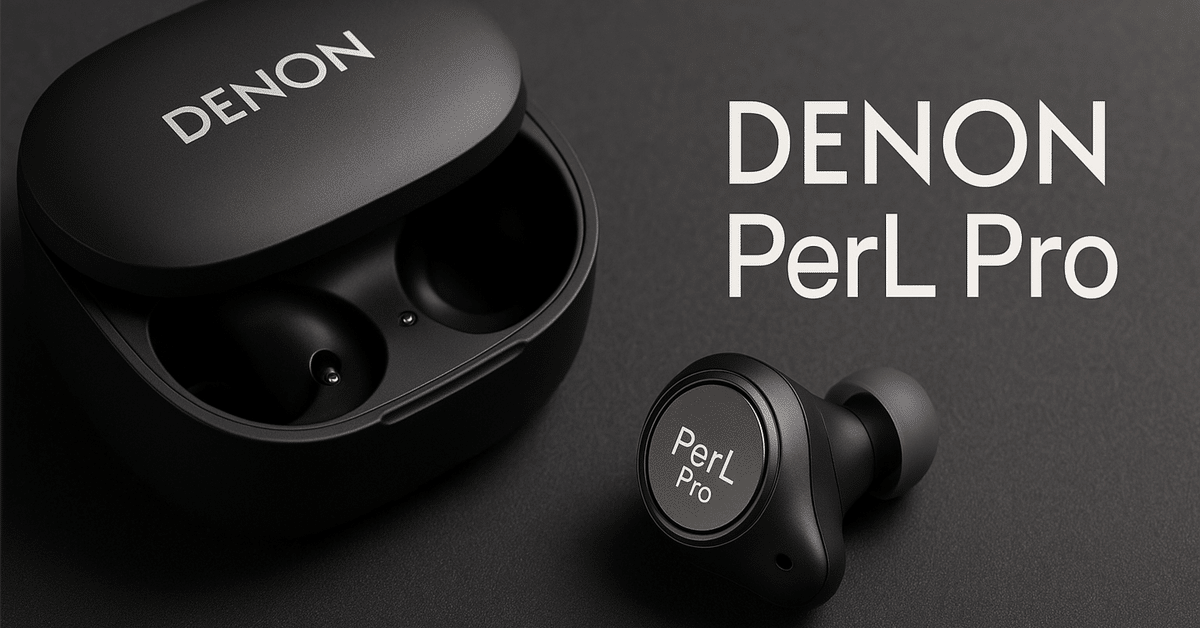 音に包まれる新感覚！DENON PerL Proを試してみた｜ガジェットまとめ