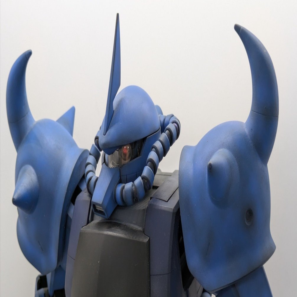 ガンプラ HY2M 1/60 グフ 愚夫魂】HY2M 1／60 グフ その2 | まえだのModeling Dialy