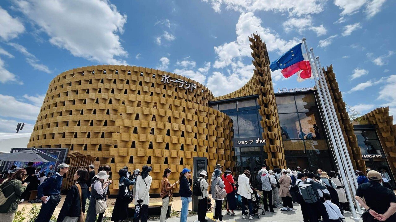 万博＃08】ポーランドパビリオン｜にこ｜全47都道府県制覇！