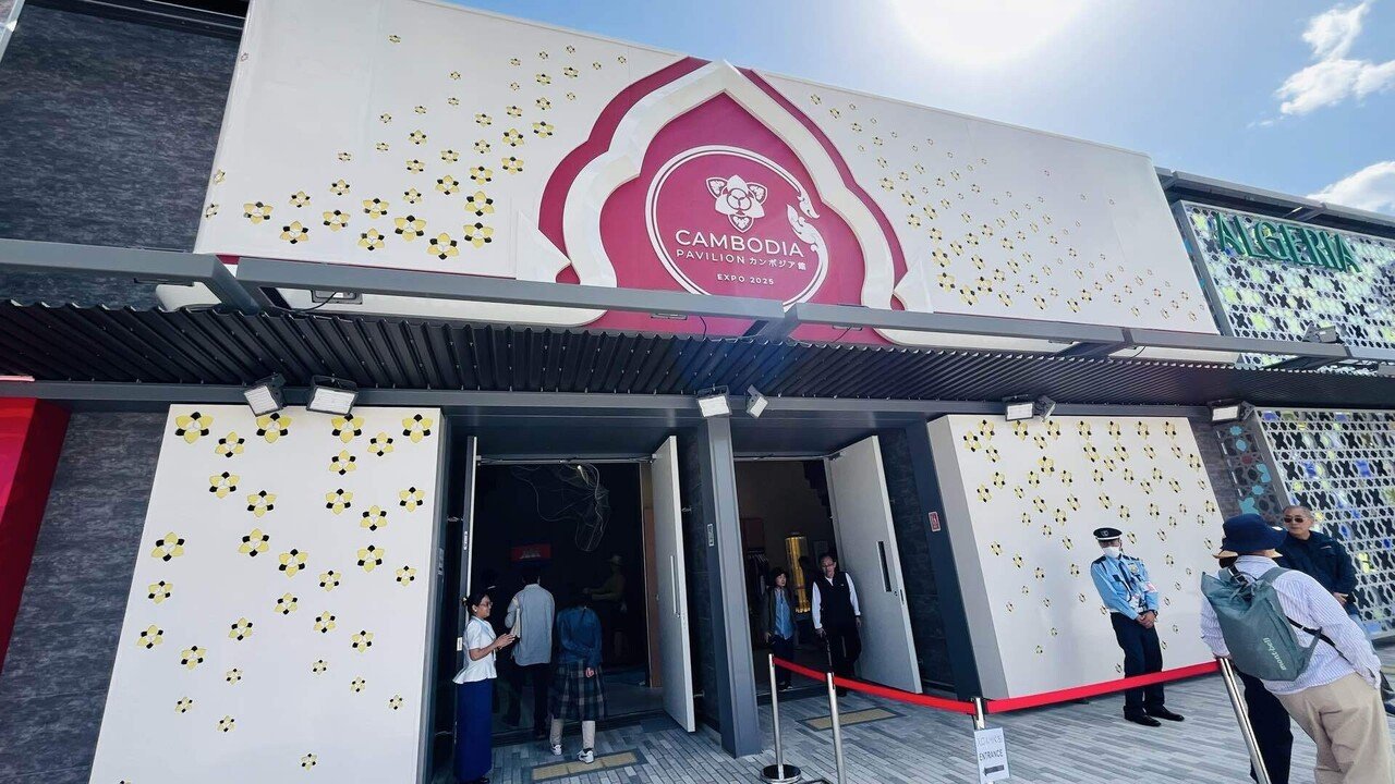 万博＃17】カンボジアパビリオン｜にこ｜全47都道府県制覇！