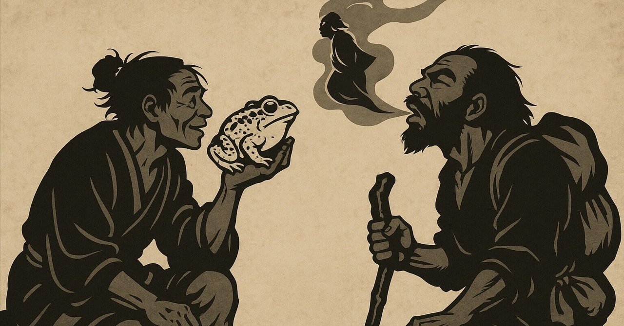 鉄拐仙人図鐔　直定　竪丸形　赤銅磨地　鋤出高彫　象篏色絵　小透　角耳小肉　鍔 鐔 鉄拐仙人図鐔 直定 竪丸形 赤銅磨地 鋤出高