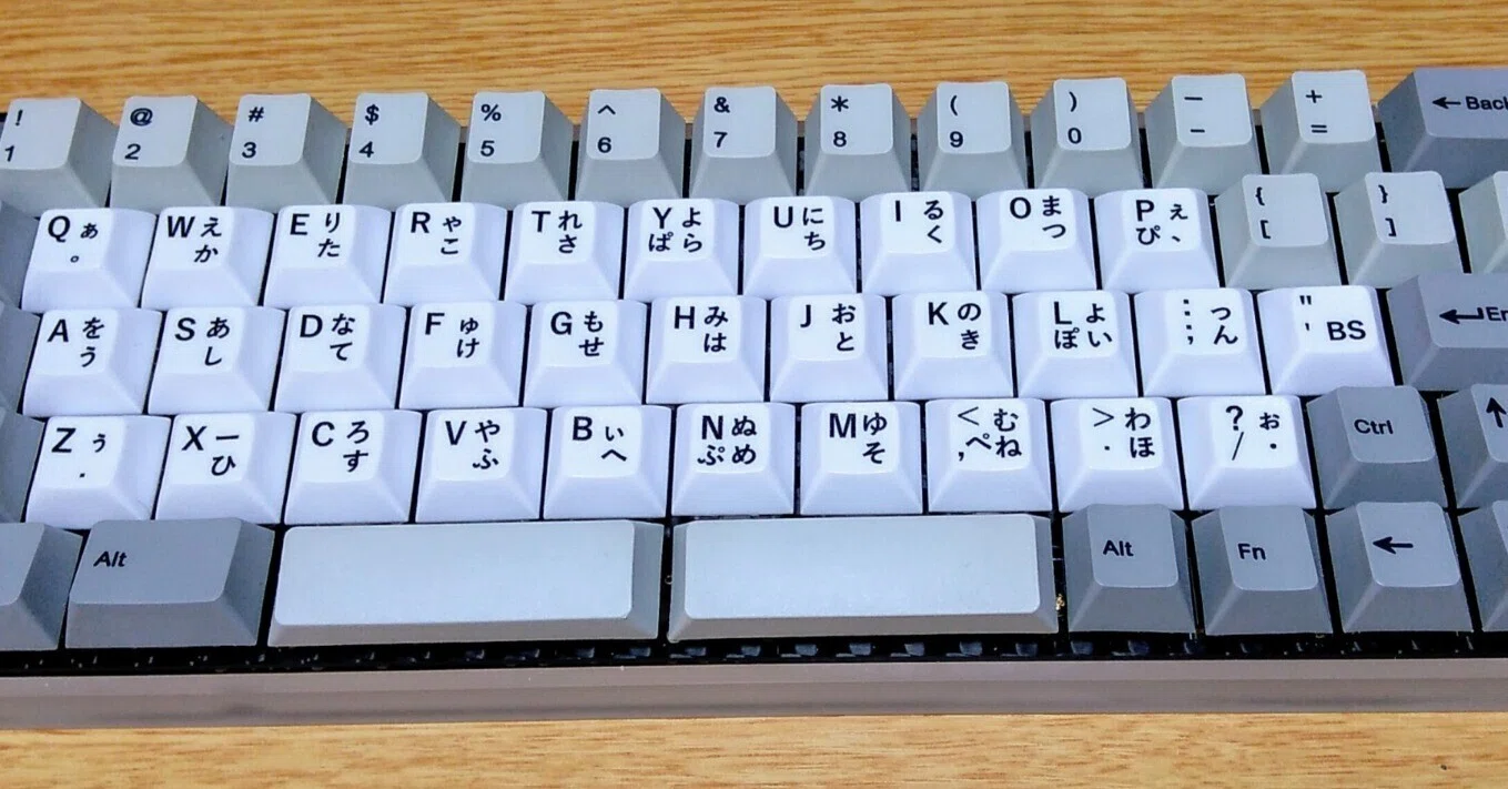 親指シフトのキートップ印刷｜hecci