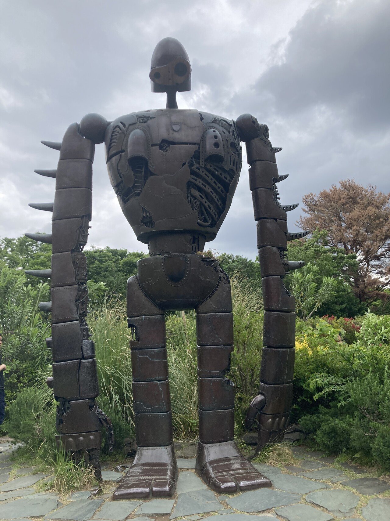 初めての東京。 ロボット兵。 結構な大きさでございました