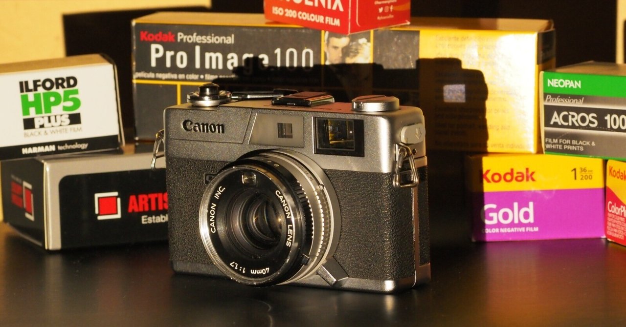 Canon Canonet QL17 ブラック フィルムカメラ Canon Canonet QL 17 QL-17 Black Rangefinder Camera w/ 40mm f1.7 Lens [