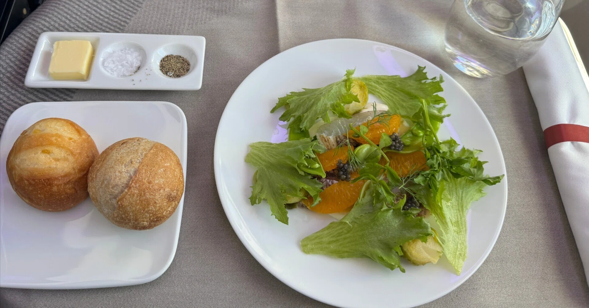 JAL国際線ビジネスクラスに乗ってみた。食べ物が超充実｜かさこ 