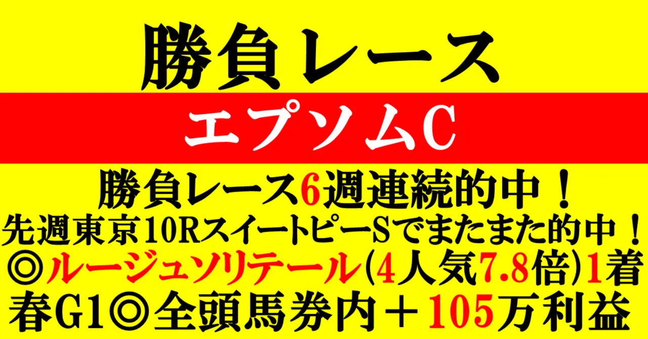◎シュヴァルグラン　現地単勝馬券　毎日杯・自己条件レース単勝的中馬券◎ 5/10勝負レース G3エプソムC｜オジュウチャンネル