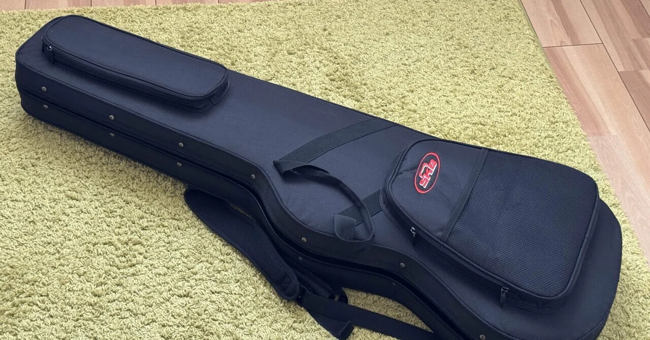 ケースレビュー]SKB SCFB4 ベース用セミハードケース｜Croquetteギター 