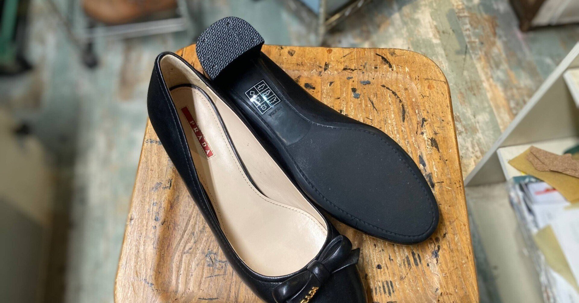 【今週お値下げ】美品！PRADAフラットシューズ♡ 値下げ プラダ PRADAフラットシューズ 今週お値下げ美品！PRADA