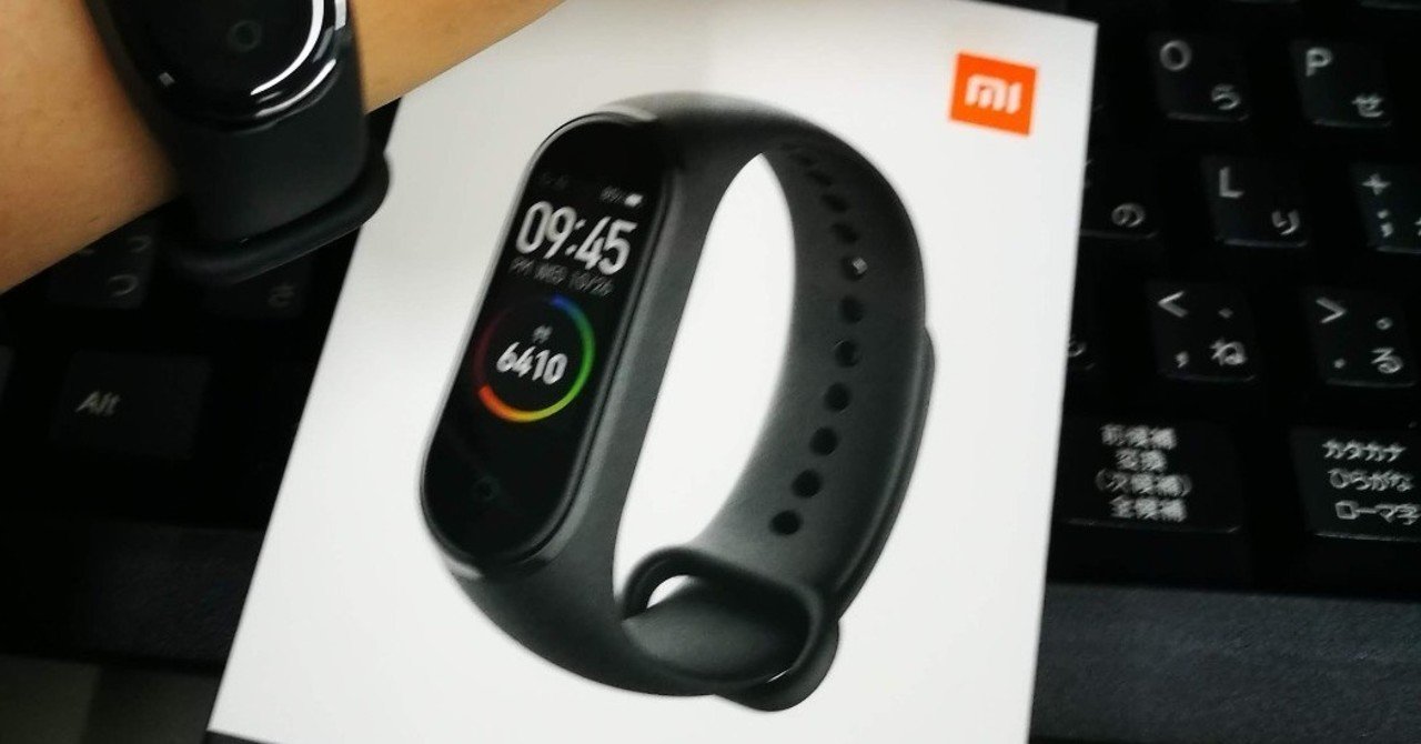 中華製のスマートウォッチ Xiaomi Mi Smart Band 4 を買ってみたらすごく幸せだった件 Dreamer737 Note