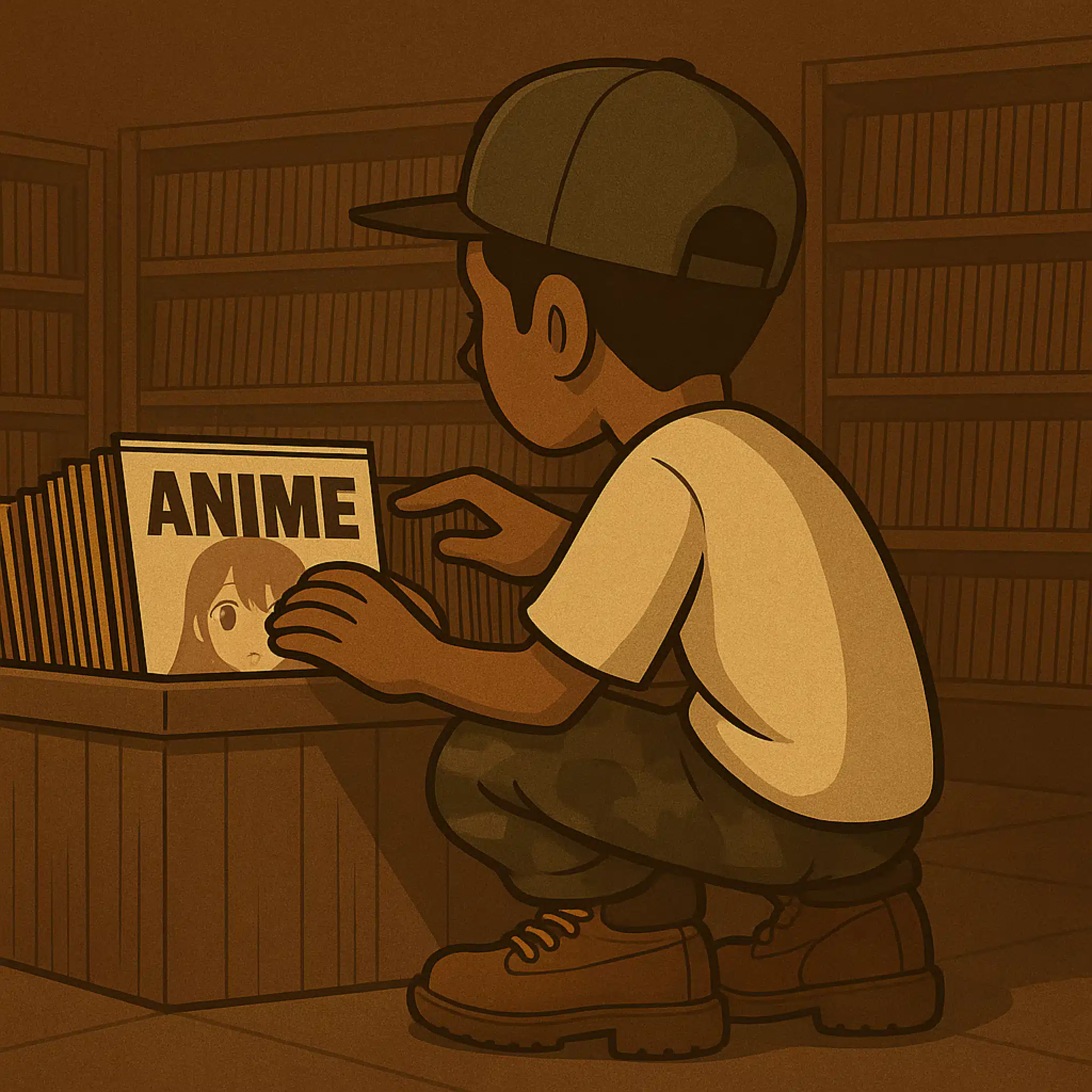 某アニメ掘師