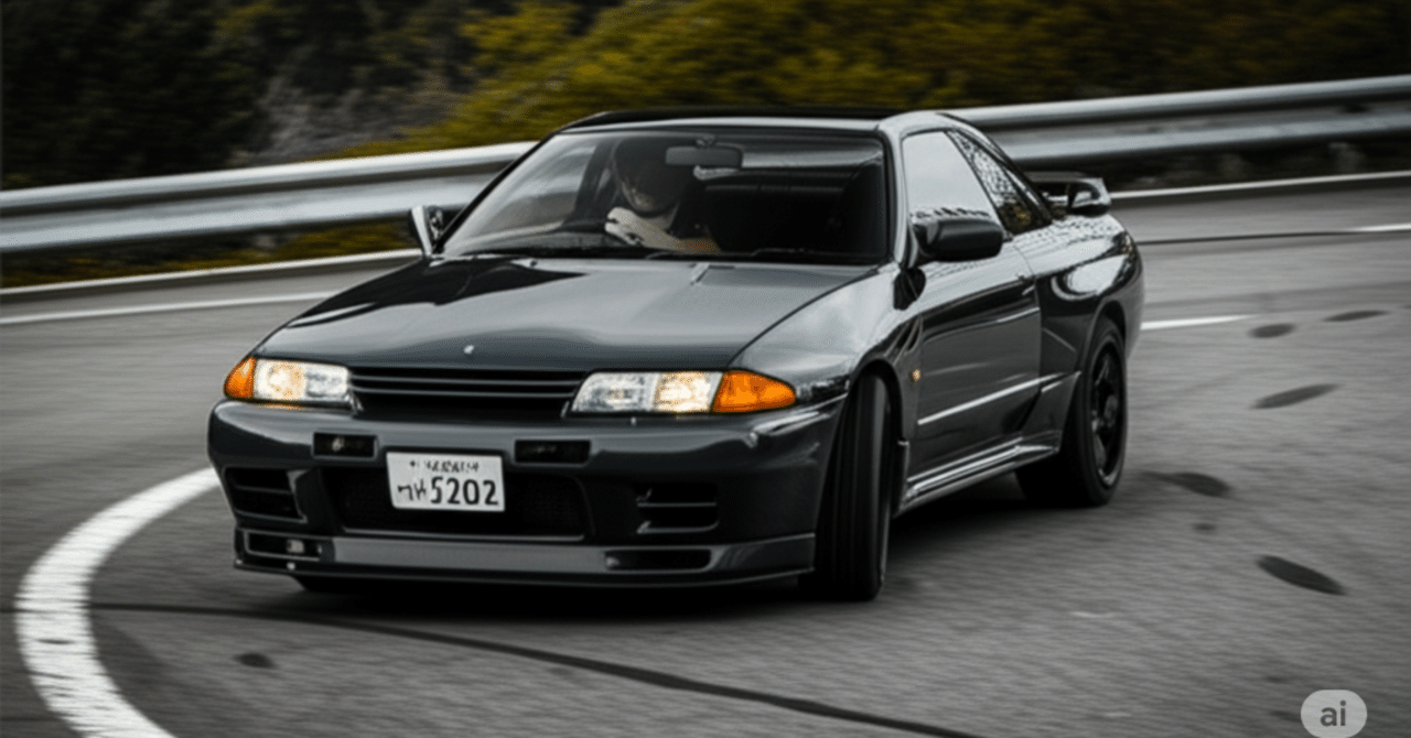 頭文字D】中里毅 BNR32 GT-R｜積みプラ大好きオヤジ