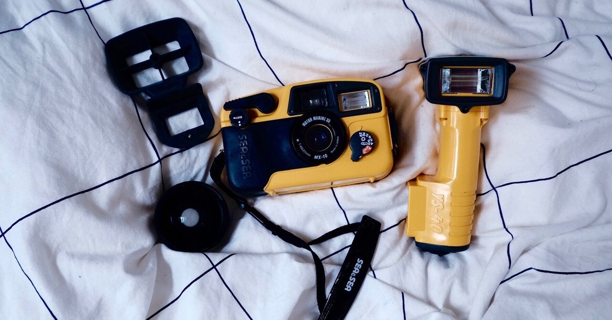 フィルムと日常VOL.5 1円の水中カメラを買ってみた。｜フィルム